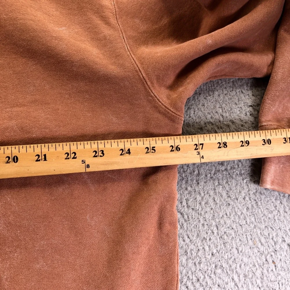 Jordan Hoodie Mens XL Washed Brown Essential Jumpman Logo Flight Pullover DR3087